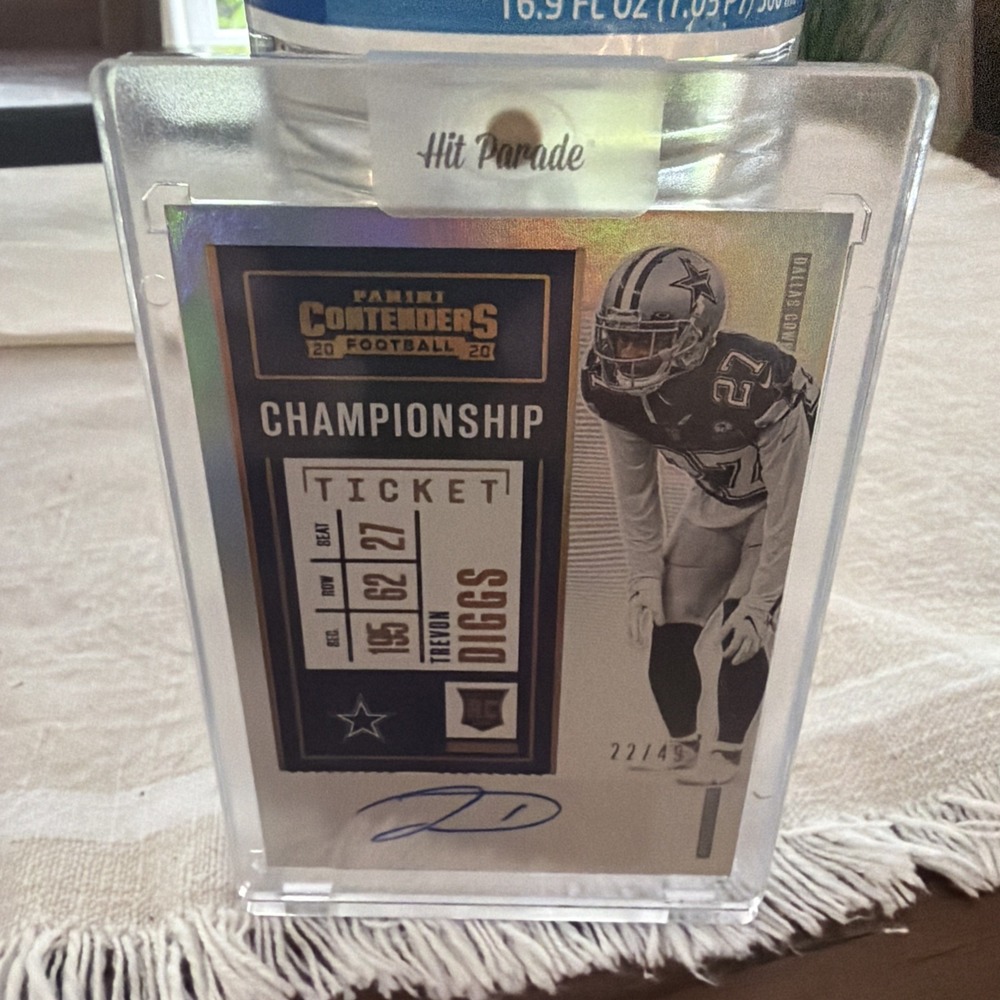 2020 Panini Contenders Trevon Diggs  Autograph "Championship Ticket"  22/49